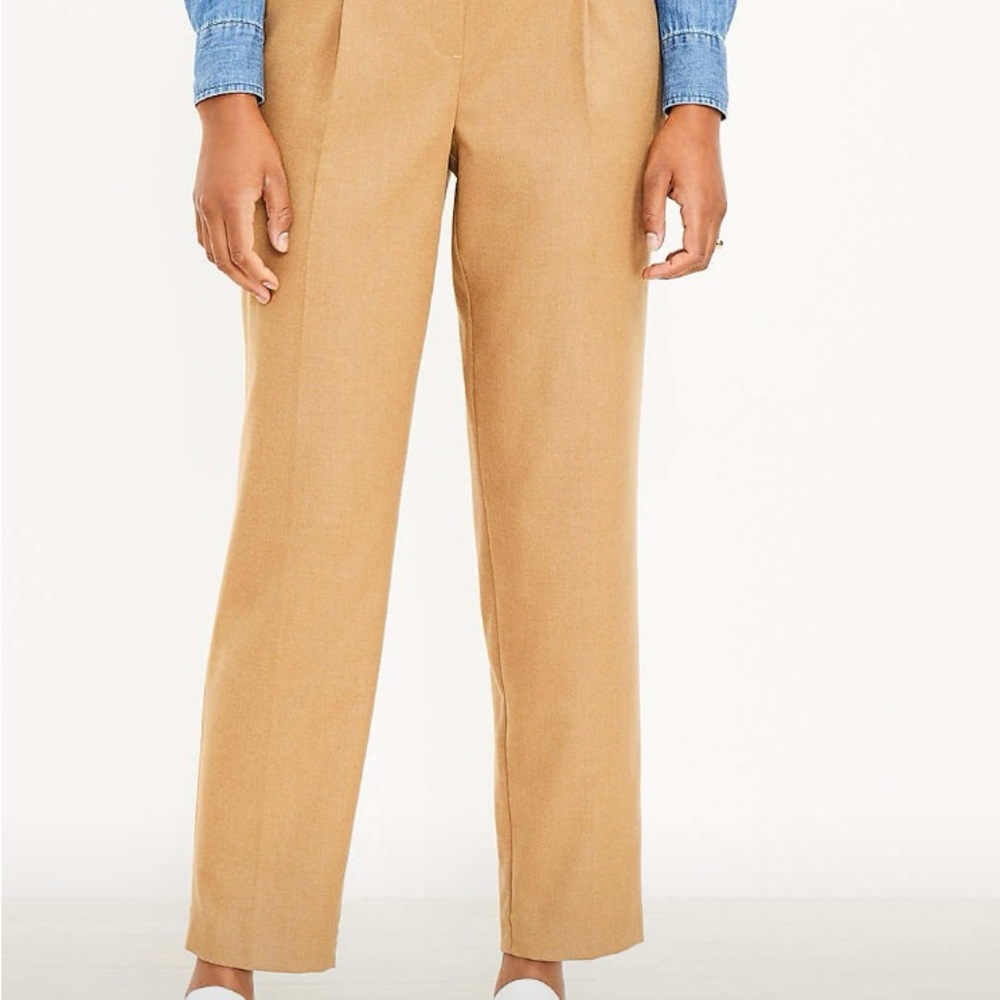 LOFT Tan Women's Trousers